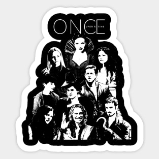 Once Upon a Time Cast Sticker